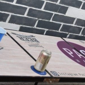 mesa de beerpong en chile