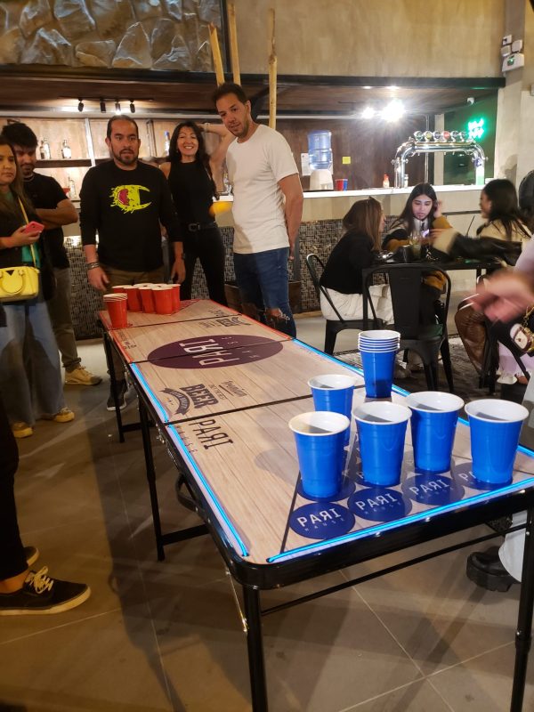 Mesa Beerpong Led